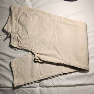 Corduroy beige pants size 11